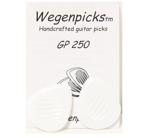 Wegen Picks Wegen Picks 2.5mm GP250 Wit