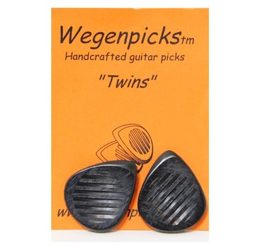 Wegen Picks Wegen Picks 3.5mm Twins ZWART