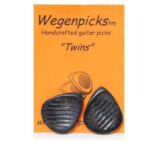 Wegen Picks Wegen Picks 3.5mm Twins ZWART