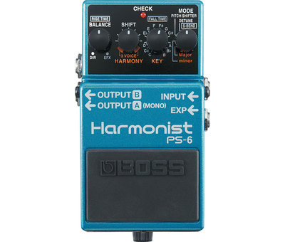 Boss Boss PS-6 Harmonist gitaar effectpedaal