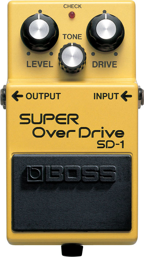 Boss SD-1 Super Overdrive gitaar effectpedaal - Souman.nl