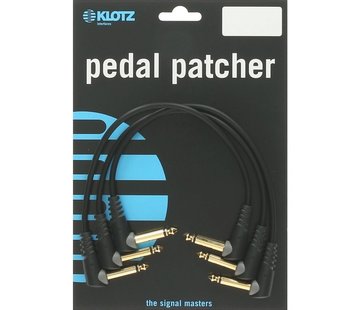 Klotz  Klotz Pedal Patcher 3 stuks 0,3 meter | gitaarkabel