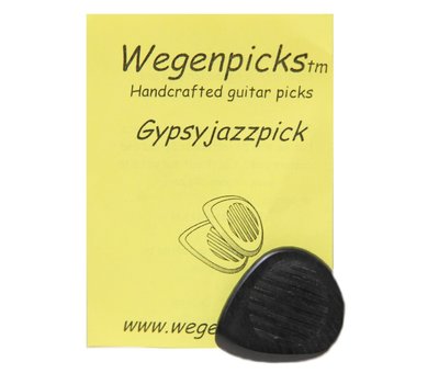 Wegen Picks Wegen Picks 3.5mm Gypsyjazz Zwart
