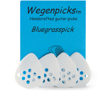 Wegen Picks Wegen Picks 1.4mm Bluegrasspick WIT