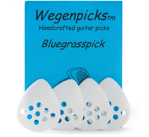 Wegen Picks Wegen Picks 1.4mm Bluegrasspick WIT