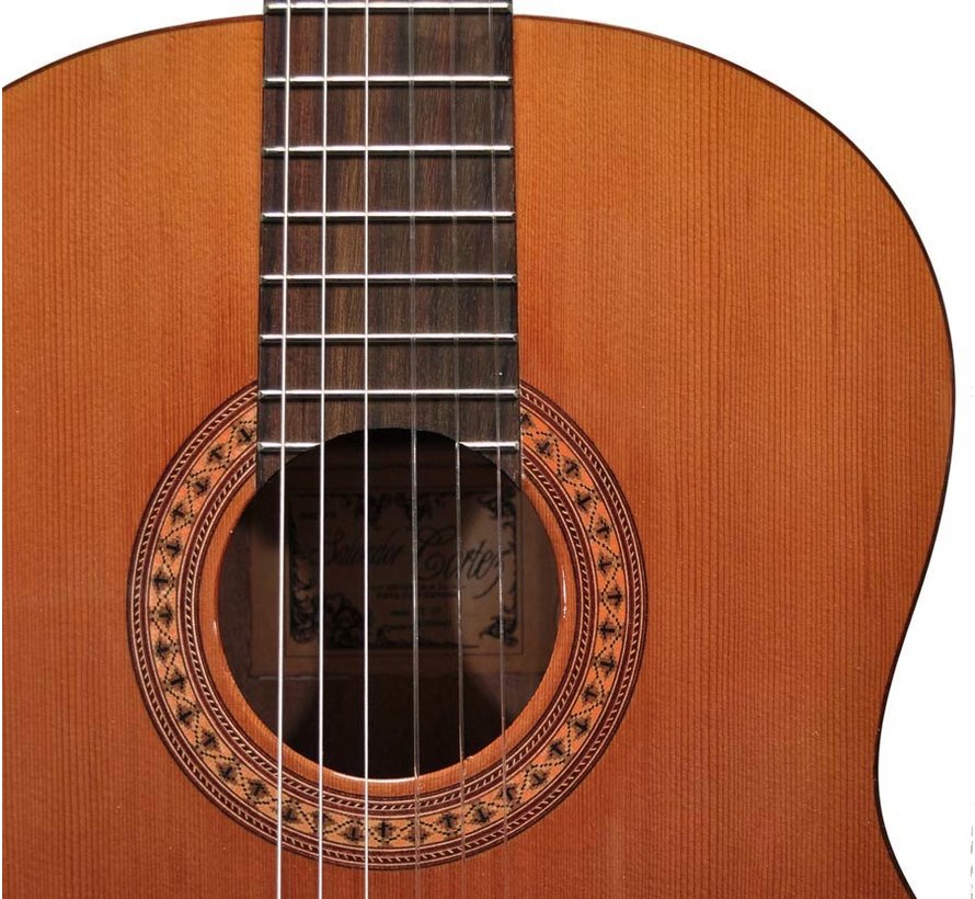 Salvador Cortez CC-22-JR klassieke gitaar | Massief houten bovenblad | Kindergitaar