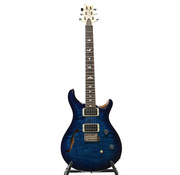 PRS Guitars PRS CE24 Semi Hollow Pattern Thin CC Custom Colour - Blue Matteo Smokeburst