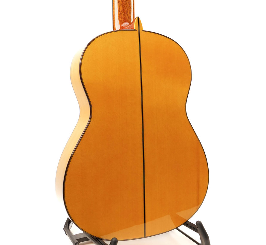 Salvador Cortez Sevillana Blanca Amber | Flamenco Blanca gitaar | Spaanse Gitaar