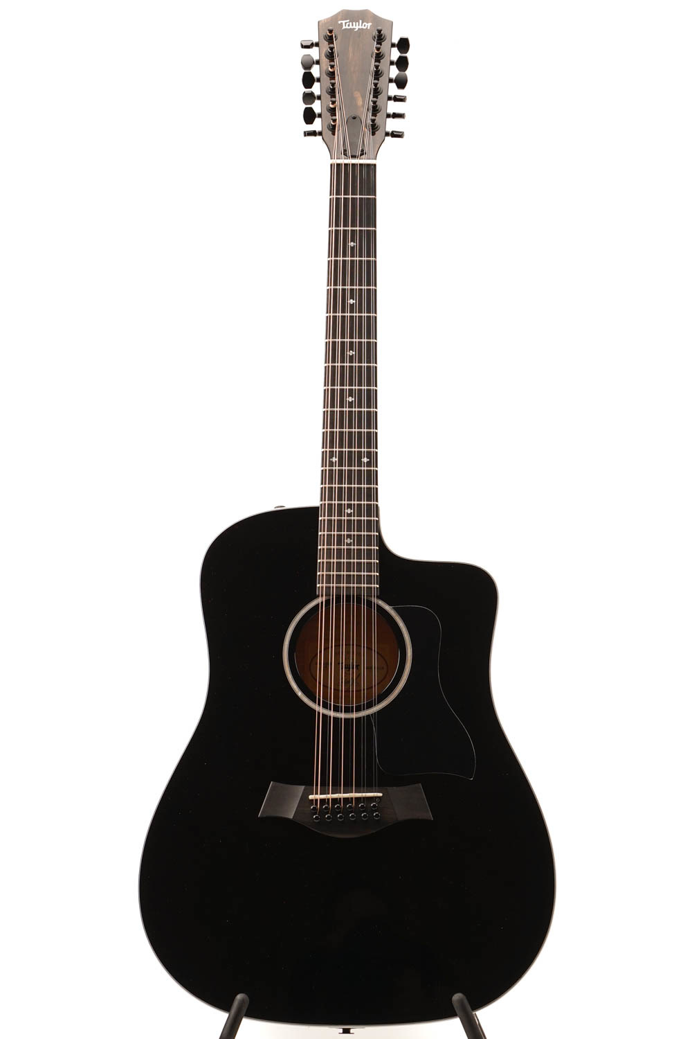 eend Tapijt Geneigd zijn Taylor 250ce-BLK DLX 12-string | 12 snarige gitaar - Souman.nl