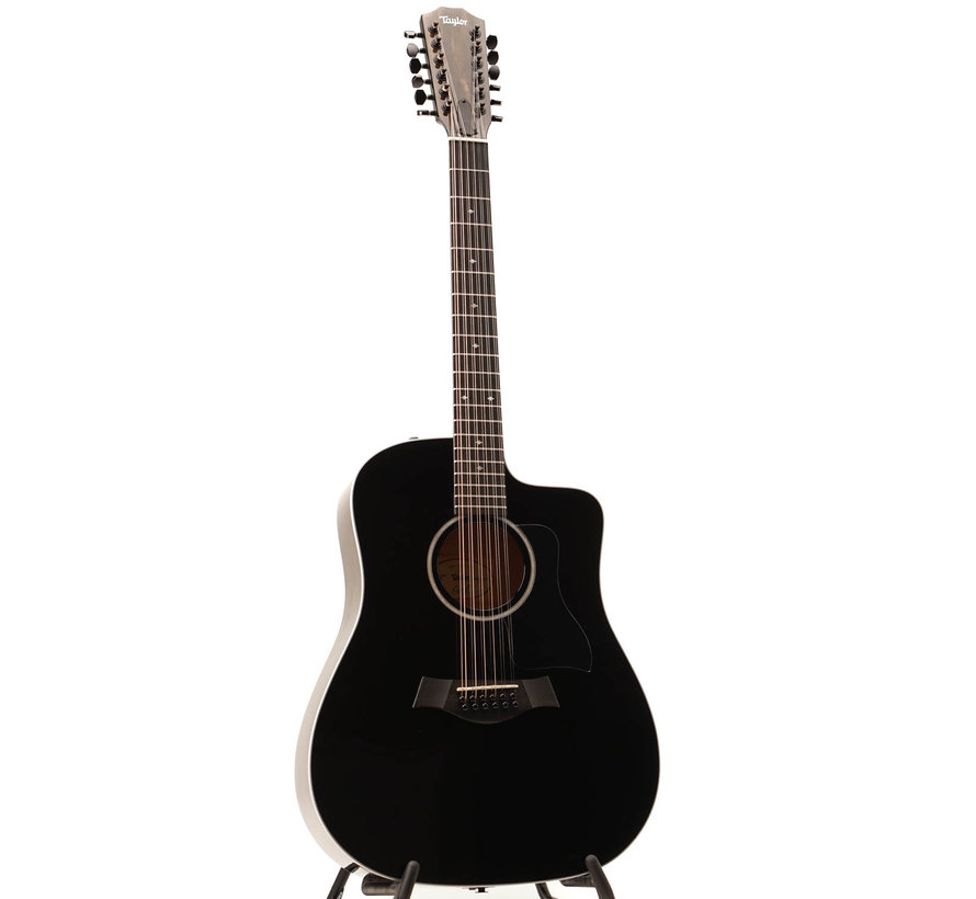 Taylor 250ce-BLK DLX PLUS 12-string | 12 snarige gitaar