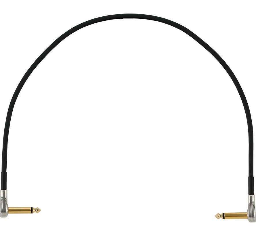 Boss BPC-18 patchkabel met Slimline Pancake pluggen - 45cm