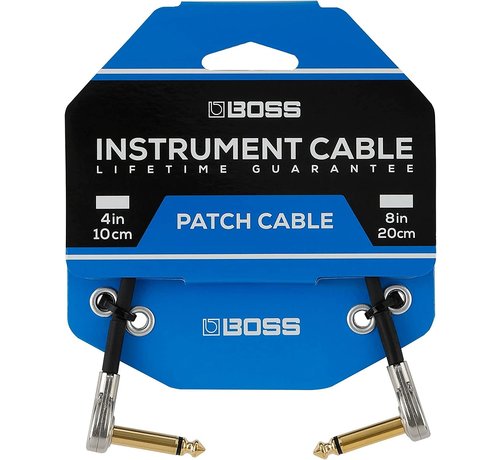 Boss  Boss BPC-18 patchkabel met Slimline Pancake pluggen - 45cm