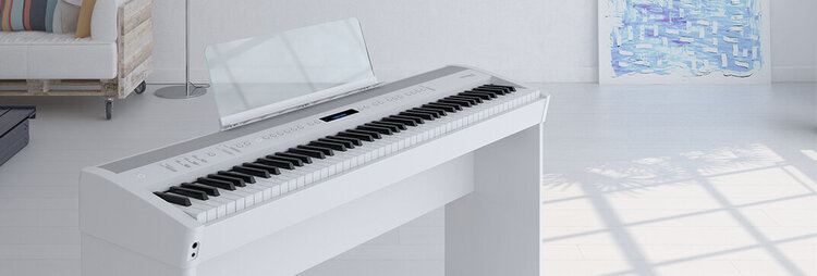 digitale piano roland wit