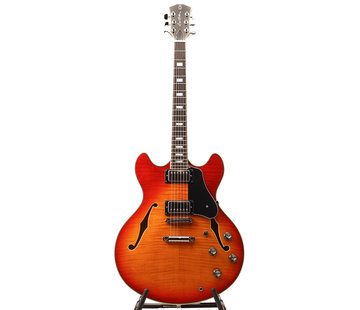 Sire USA Sire H7 CS Larry Carlton elektrische Archtop gitaar | Cherry Sunburst Hollowbody