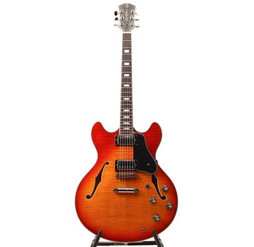 Sire USA Sire H7 CS Larry Carlton elektrische Archtop gitaar | Cherry Sunburst Hollowbody