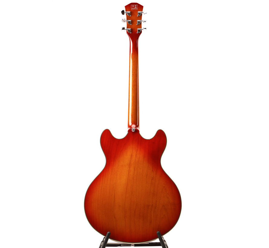 Sire H7 CS Larry Carlton elektrische Archtop gitaar | Cherry Sunburst Hollowbody