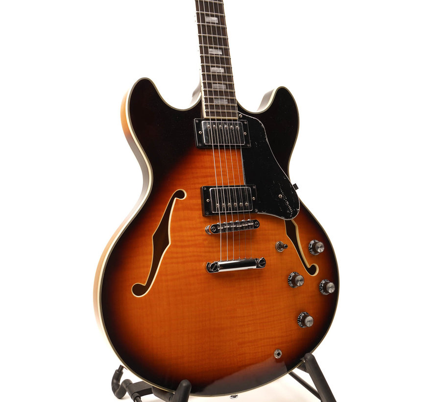 Sire H7 VS Larry Carlton elektrische Archtop gitaar | Vintage Sunburst Hollowbody