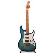 Sire USA Sire S7FM TBL Larry Carlton elektrische gitaar | Transparant Blue Stratocaster