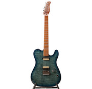 Sire USA Sire T7FM TBL Larry Carlton elektrische gitaar | Transparant Blue Telecaster