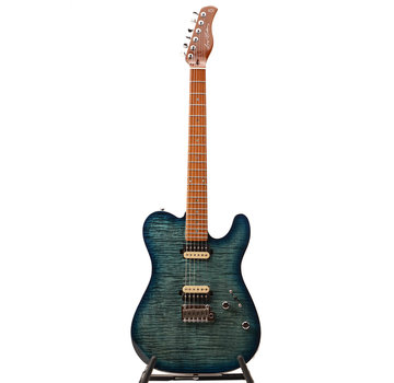 Sire USA Sire T7FM TBL Larry Carlton elektrische gitaar | Transparant Blue Telecaster