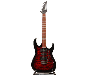 Ibanez Ibanez GRX70QA-TRB | Transparent Red Burst