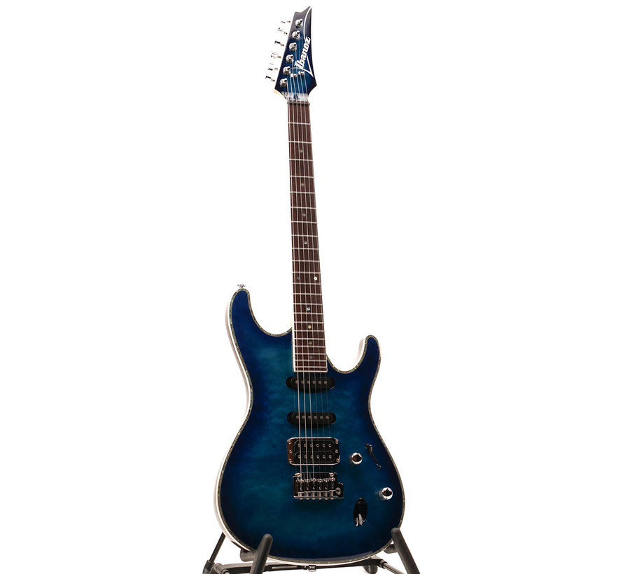 Ibanez SA360NQM-SPB Sapphire Blue elektrische gitaar