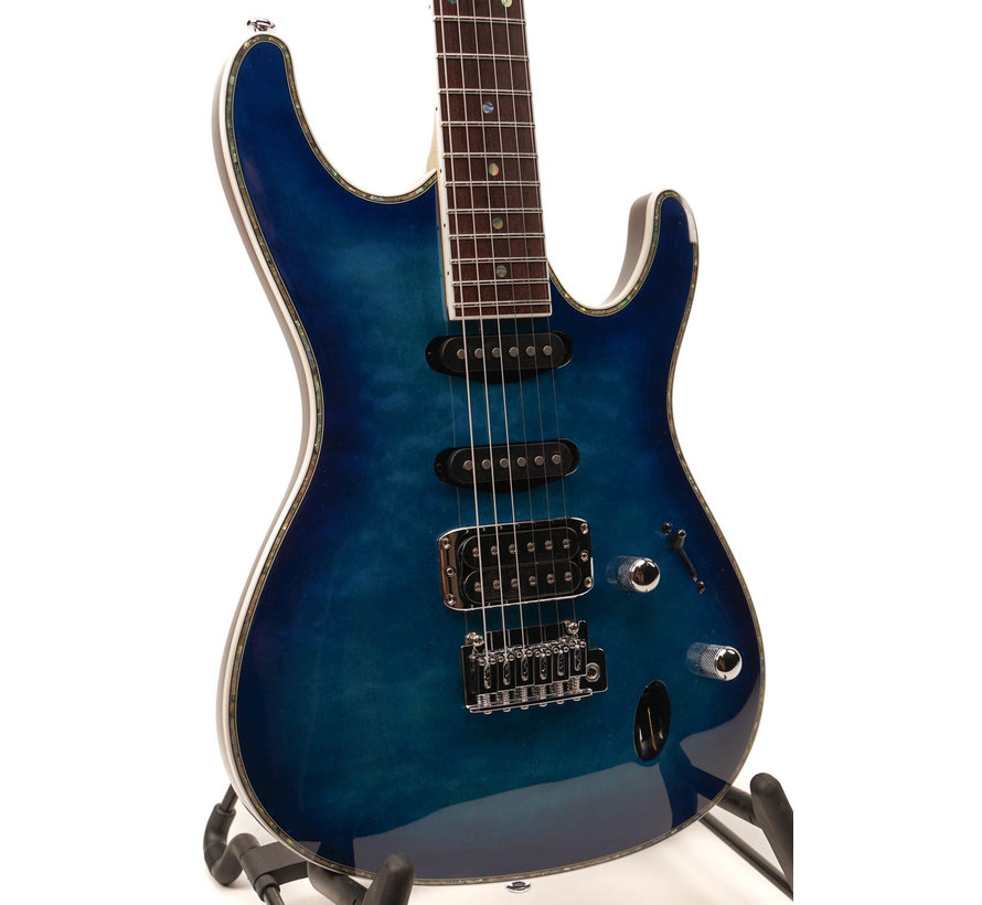 Ibanez SA360NQM-SPB Sapphire Blue elektrische gitaar