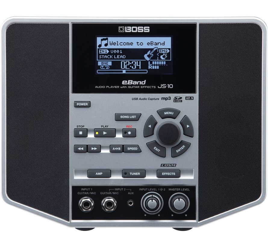 Boss JS-10 eBand audiospeler met gitaareffecten