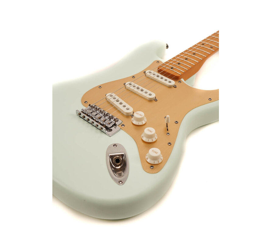 Squier 40th Anniversary Stratocaster® | Vintage Edition | Satin Sonic Blue