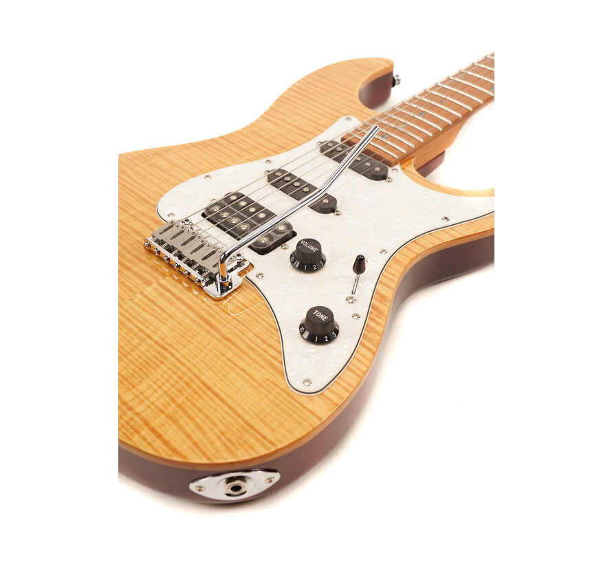 Sire S7FM NT Larry Carlton elektrische gitaar | Natural Stratocaster