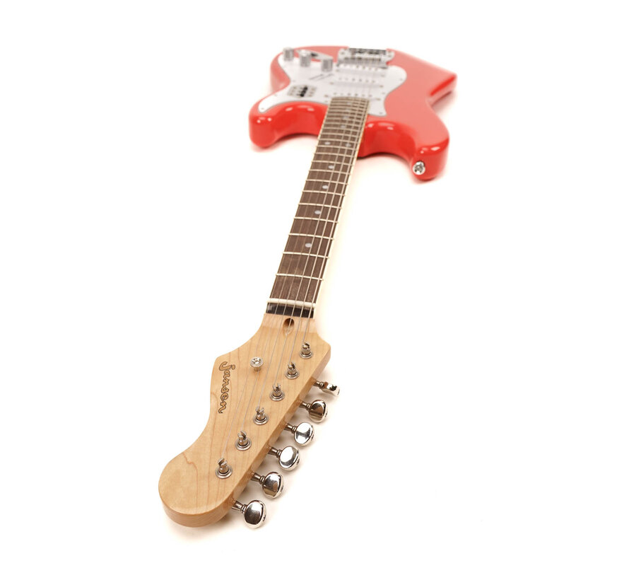 Jansen Invader Electric Guitar | Fiesta Red | Tweedehands