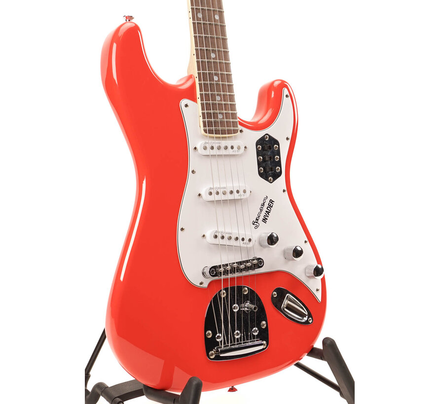 Jansen Invader Electric Guitar | Fiesta Red | Tweedehands