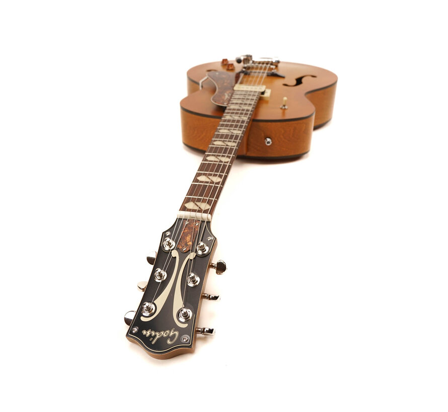 Godin 5th Avenue Jumbo P-Rail | Harvest Gold GERESERVEERD