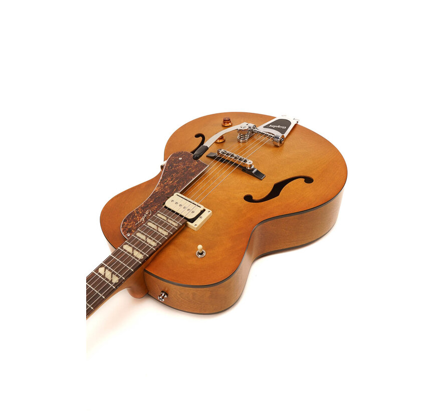 Godin 5th Avenue Jumbo P-Rail | Harvest Gold GERESERVEERD