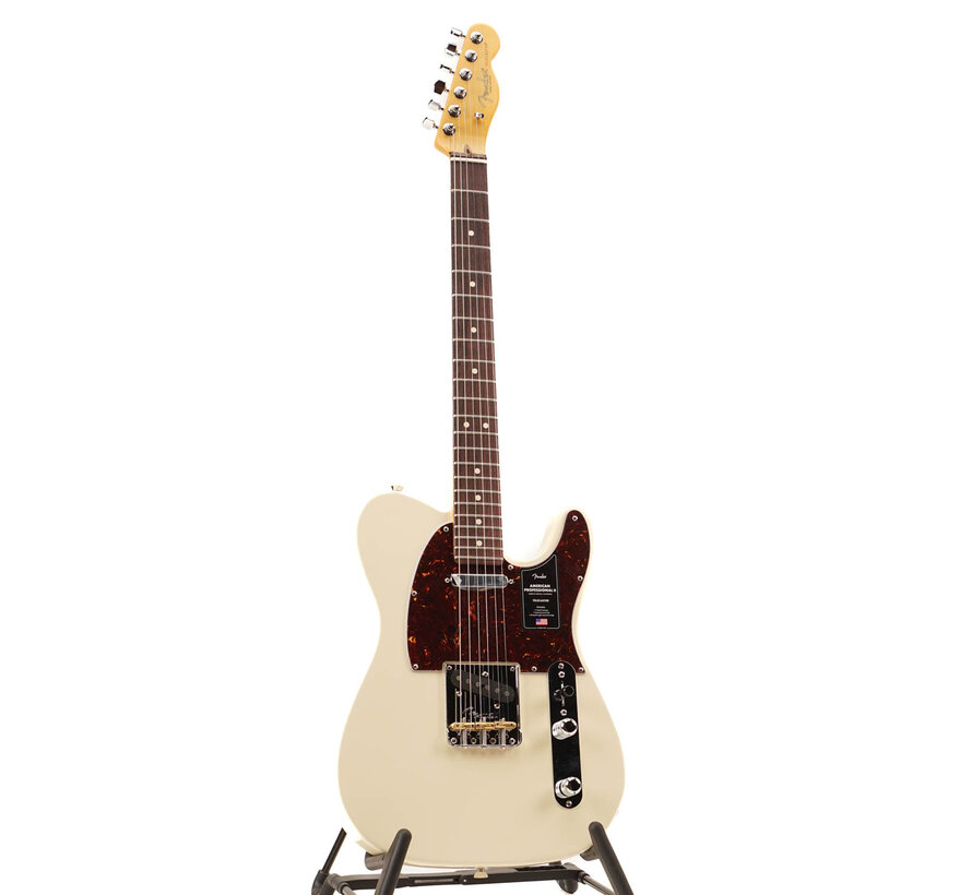 Fender American Professional II Telecaster | Rosewood Fingerboard | Olympic White