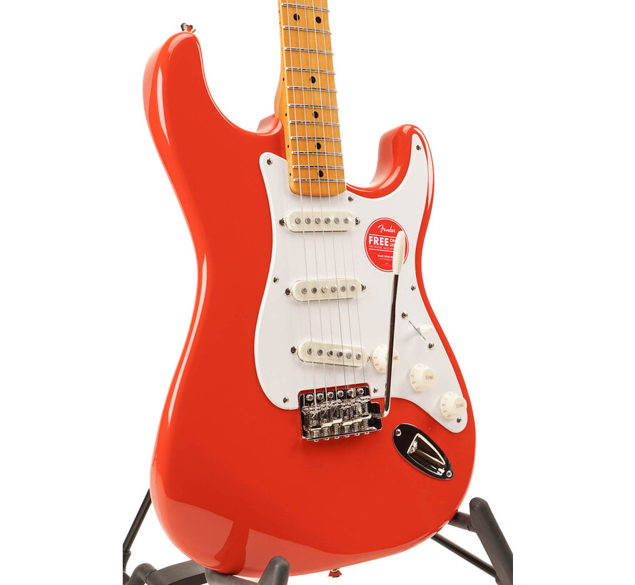 Squier Classic Vibe '50s Stratocaster | Maple Fingerboard | Fiesta Red
