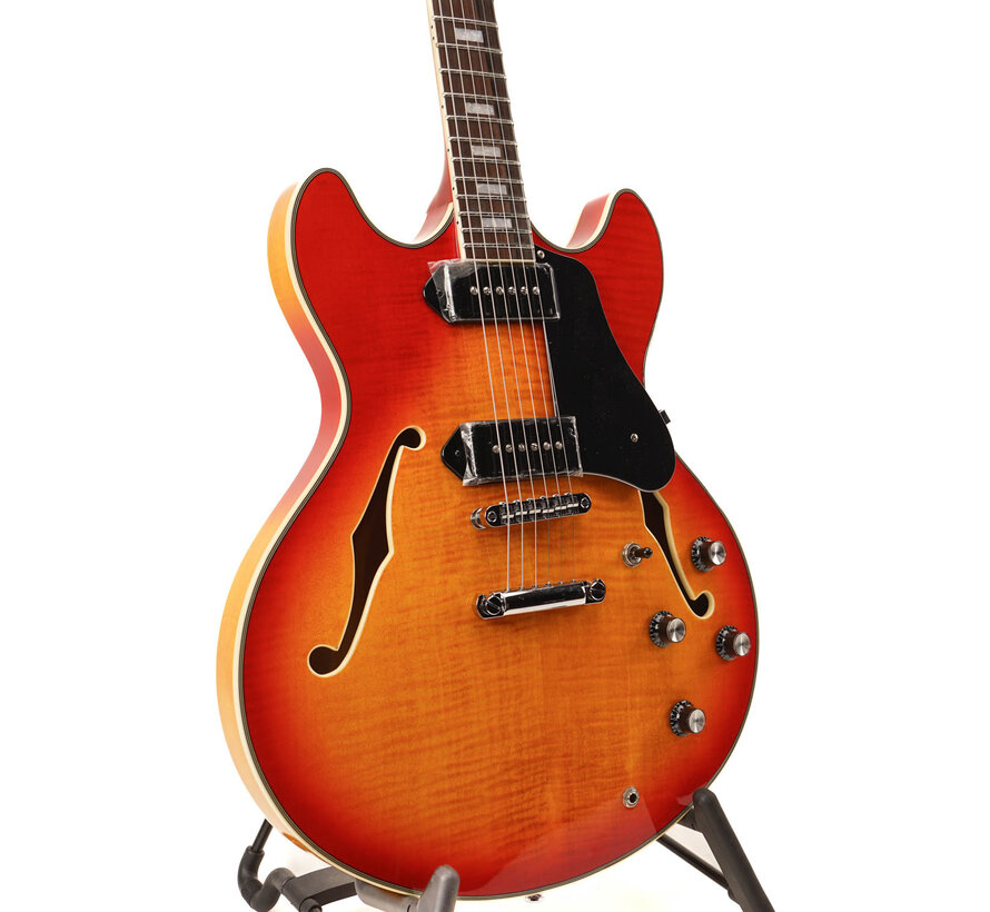 Sire H7V Larry Carlton Hollow Body | Cherry Sunburst