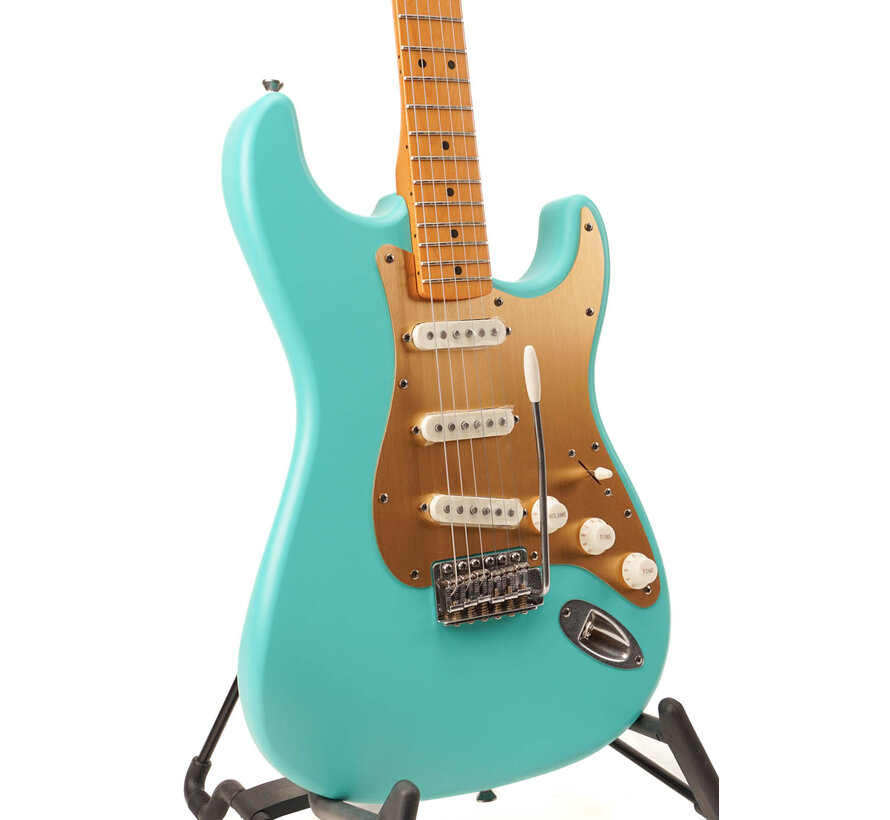 Squier 40th Anniversary Stratocaster | Vintage Edition | Satin Seafoam Green