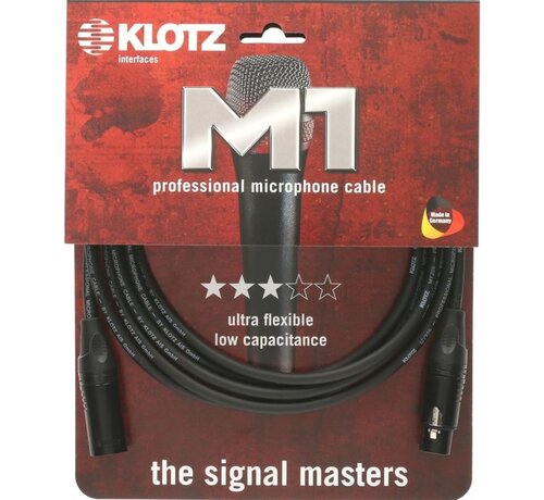 Klotz  Klotz M1 Microfoonkabel 3 meter