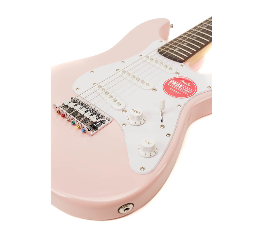 Squier Mini Stratocaster LRL Shell Pink