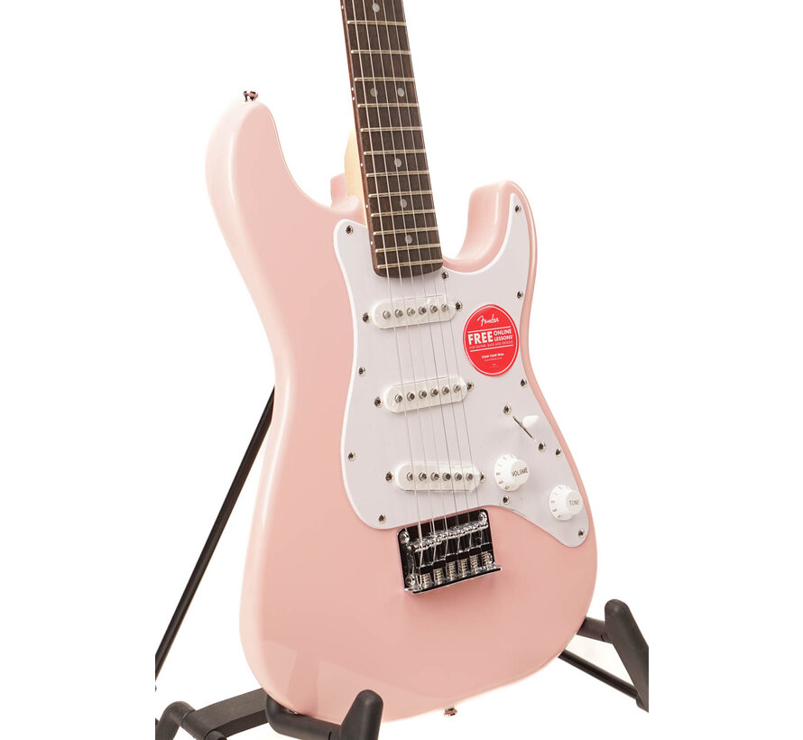 Squier Mini Stratocaster LRL Shell Pink