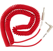 Fender Fender coiled instrumentkabel | 9 meter | Fiesta Red