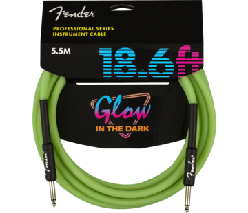 Fender Fender instrumentkabel | 5,5 meter | Glow in the Dark