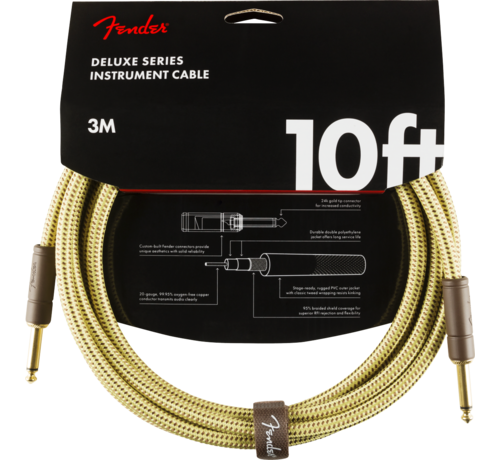 Fender Fender Deluxe Series Instrumentkabel | 3 meter