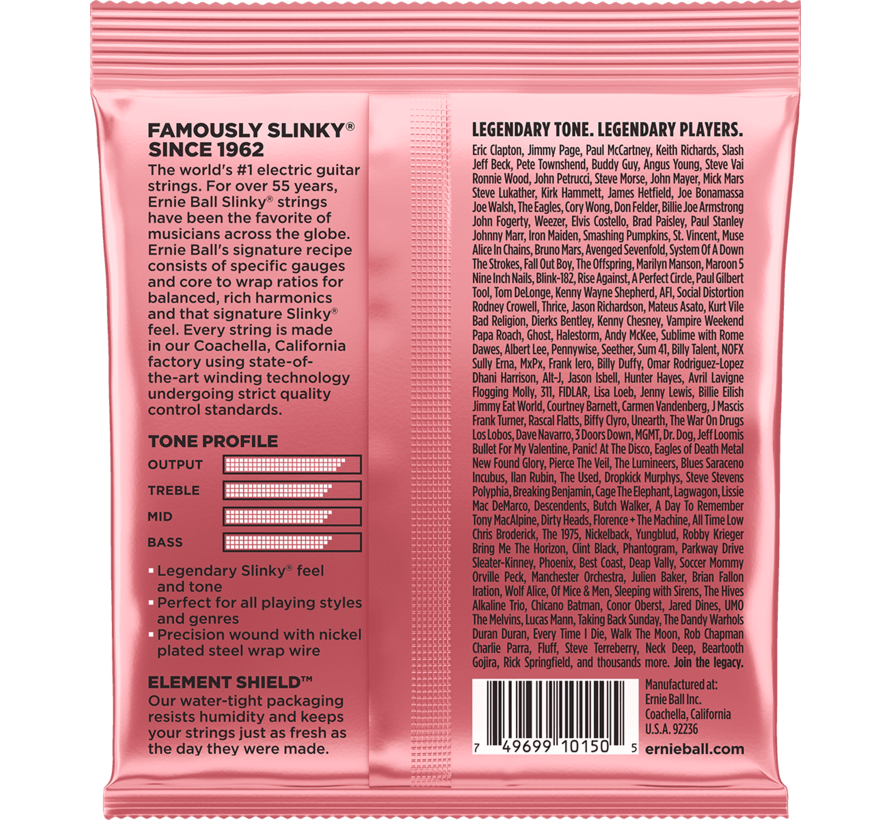 Ernie Ball Zippy Slinky 2217