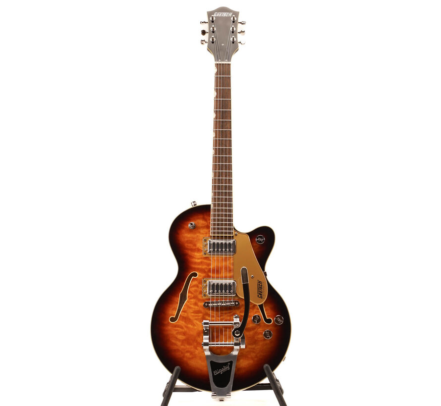 Gretsch G5655T-QM Electromatic met Bigsby | Sweet Tea