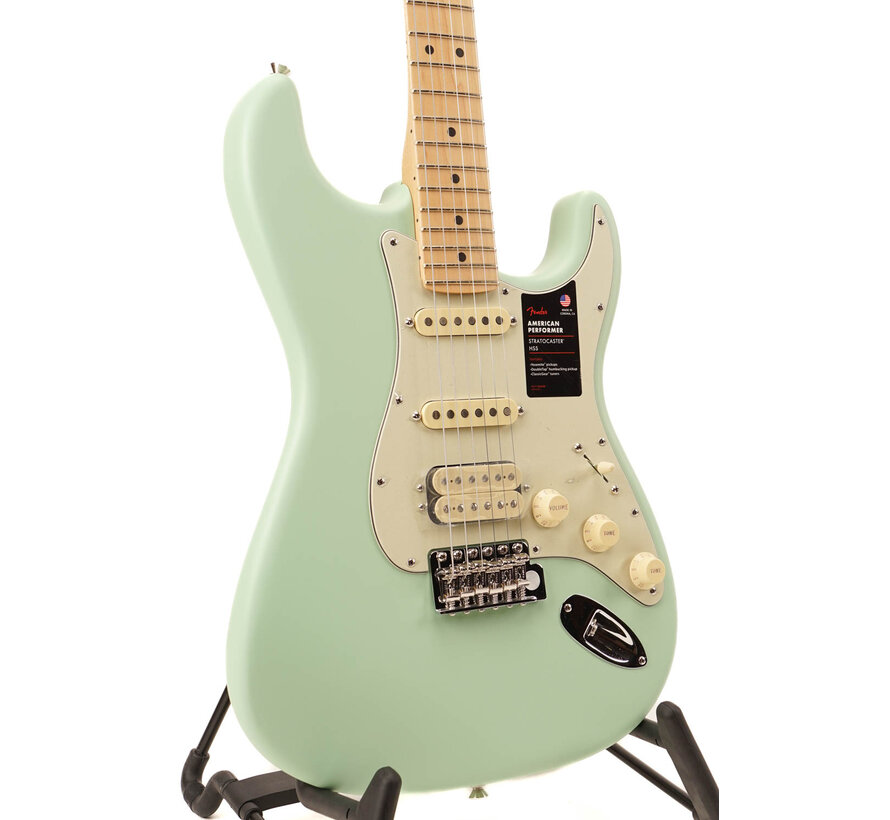 Fender American Performer Stratocaster | Satin Surf Green