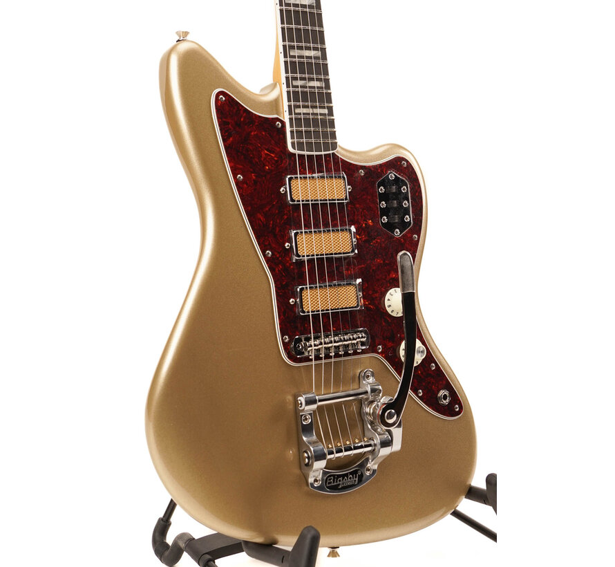 Gold Foil Jazzmaster | Ebony Fingerboard | Shoreline Gold