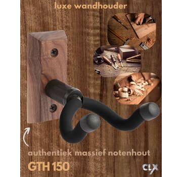 CLX Wandhouder | Luxe gitaar wandhaak | GTH 150