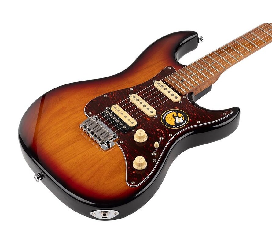 Sire S7 3TS Larry Carlton elektrische gitaar | 3-tone Sunburst Stratocaster